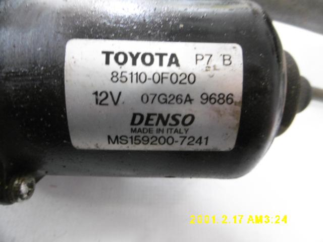 Motorino Tergicristallo Anteriore - Toyota Corolla Verso 2è Serie - Pit Stop Ricambi Auto