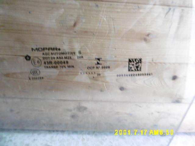 Vetro scendente anteriore sinistro - Jeep Compass Serie (16>) - Pit Stop Ricambi Auto