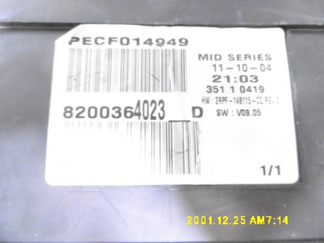 Quadro Strumenti - Renault Megane Ll Serie (02>06) - Pit Stop Ricambi Auto