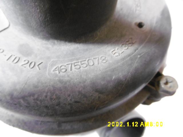 Box scatola filtro aria - Lancia Musa 1è Serie - Pit Stop Ricambi Auto