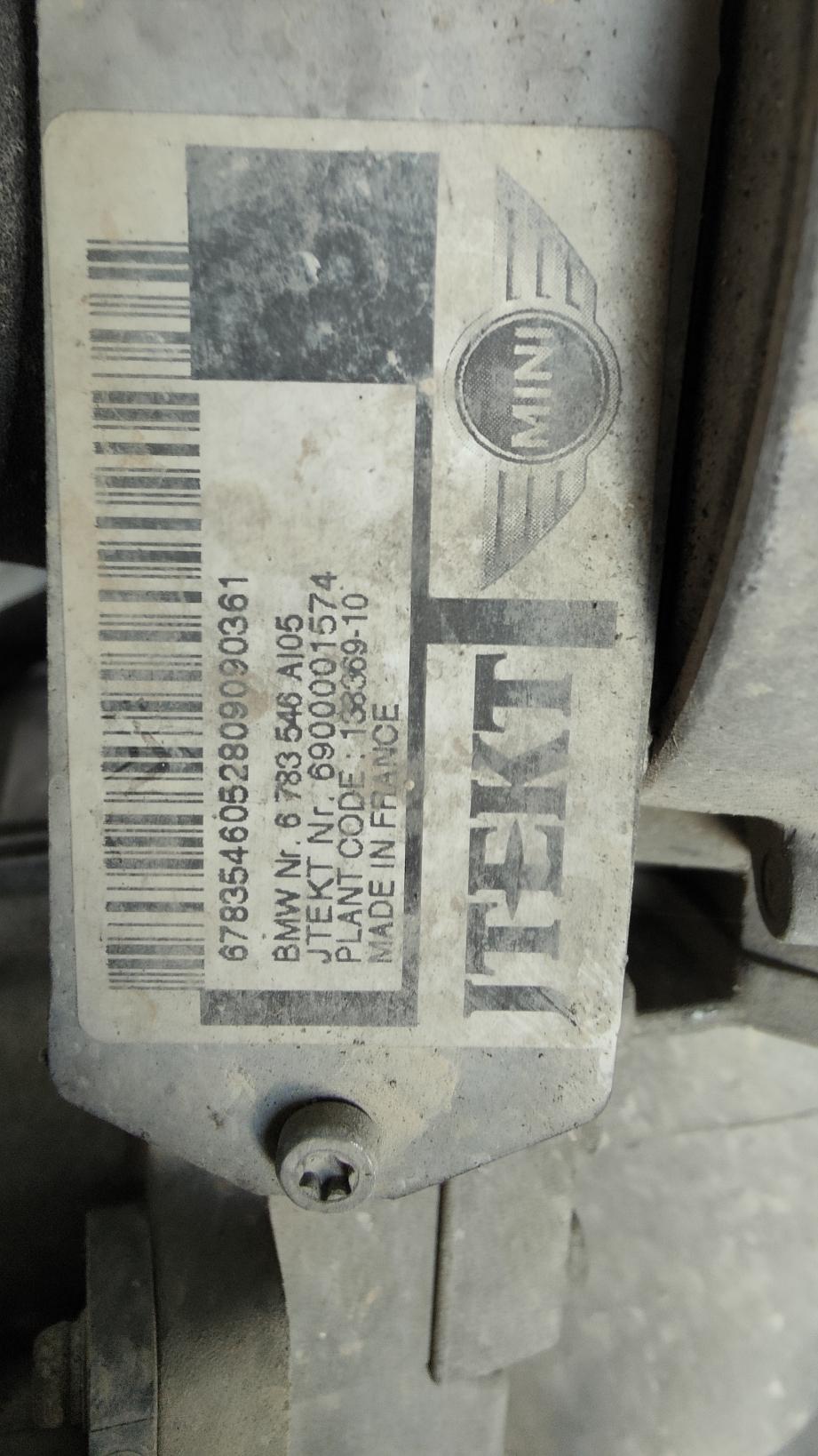 Scatola dello sterzo - Mini Cooper 2è Serie - Pit Stop Ricambi Auto