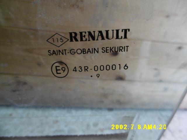 Vetro scendente anteriore sinistro - Renault Kadjar Serie - Pit Stop Ricambi Auto