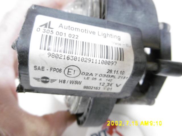 Fendinebbia anteriore SX - Mini Countryman 1è Serie - Pit Stop Ricambi Auto