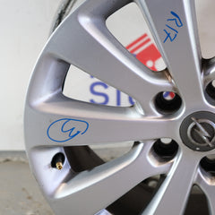 13276347 R17 17 POLLICI 5 FORI 7JX17 ET44 CERCHIO IN LEGA OPEL ASTRA J BX51 3