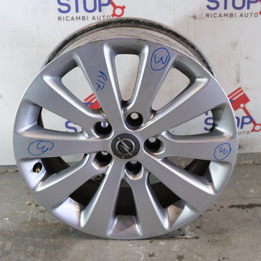 13276347 R17 17 POLLICI 5 FORI 7JX17 ET44 CERCHIO IN LEGA OPEL ASTRA J BX51 3