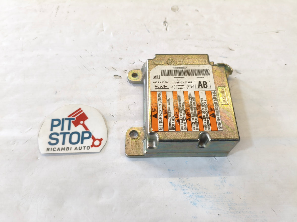 38910-52K81 CENTRALINA DISPOSITIVO DI SICUREZZA OPEL AGILA B SUZUKI SPLASH 2008-2015 12S