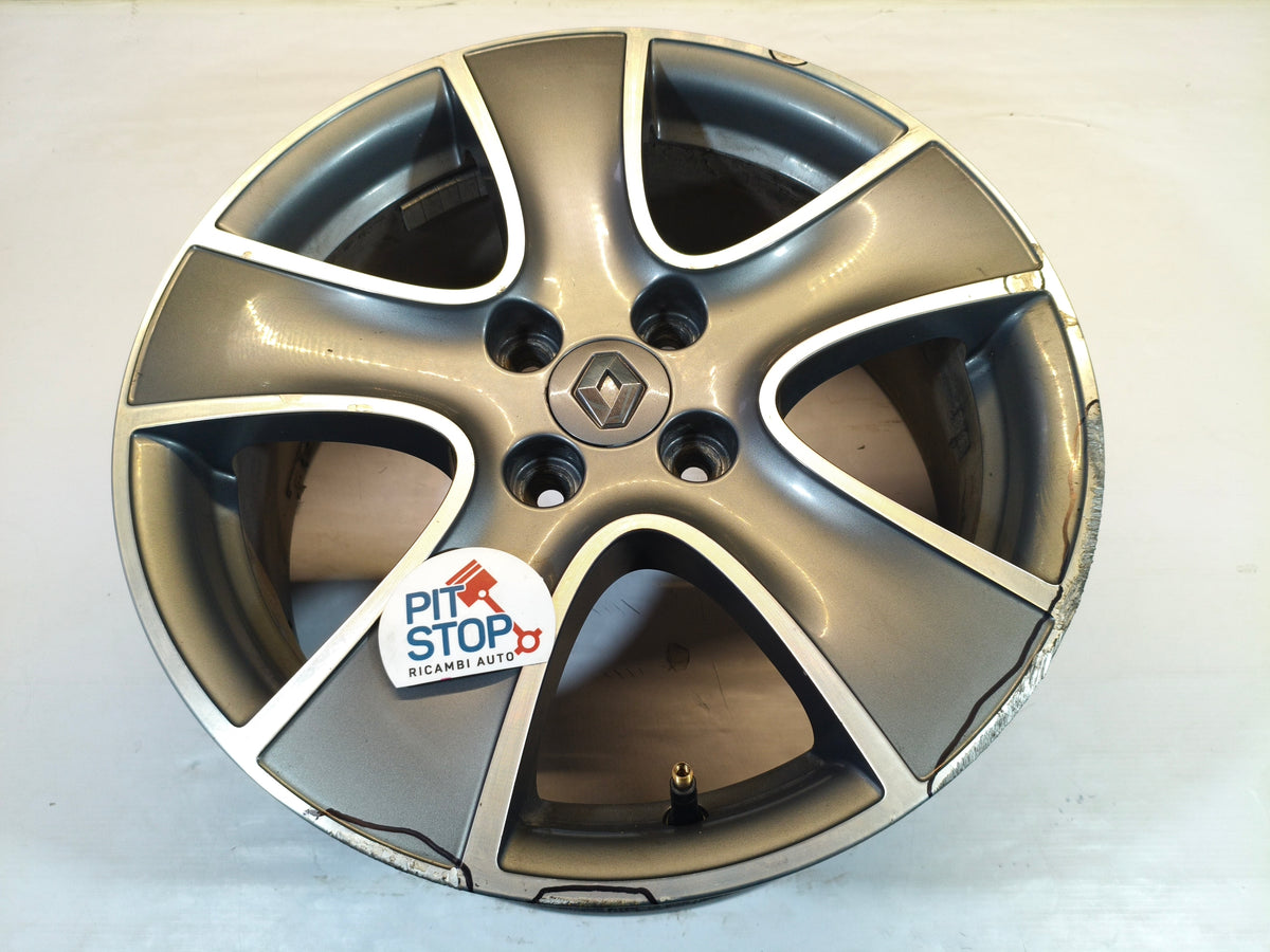 40300XXXXR CERCHIO IN LEGA 6.5J X 16 CH4-44 RENAULT CLIO IV 2013-2019 BX60