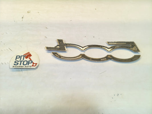 51962975 51883496 LOGO EMBLEMA STEMMA COFANO POSTERIORE FIAT 500L 351 352 2013-2021 10G
