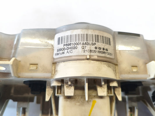 55900-0H020 COMANDI CLIMATIZZATORE MANUALE TOYOTA AYGO PEUGEOT 107 CITROEN C1 1° SERIE 2005-2014 12S