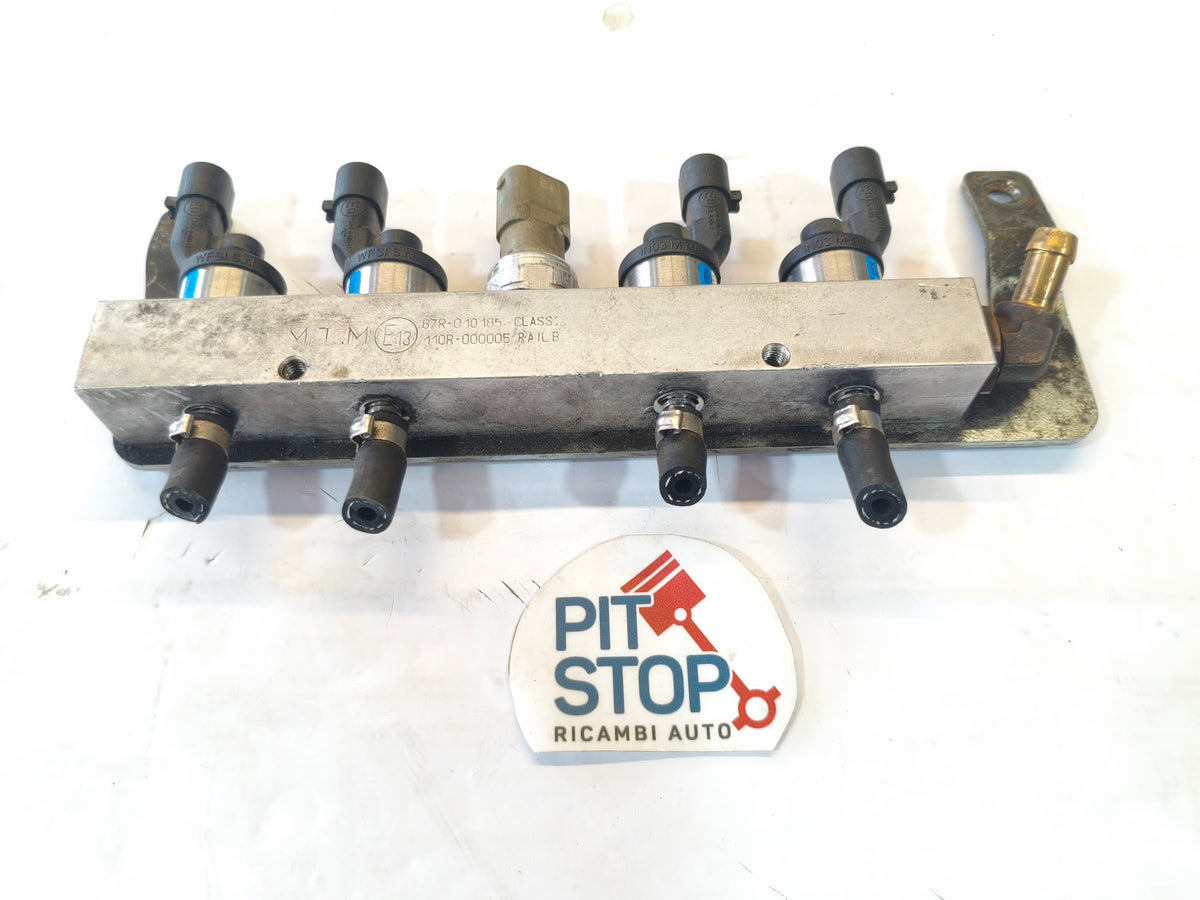 110R-000005 67R-010185 INIETTORI RAMPA CHEVROLET SPARK 1.2 BENZINA/GPL B12D1 2009-2016 12S