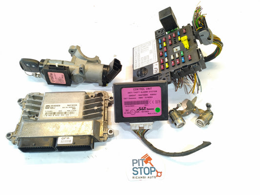 25182026 96958816 9597-4309 KIT CENTRALINA ACCENSIONE MOTORE CHEVROLET SPARK 1.2 2009-2016 BX60