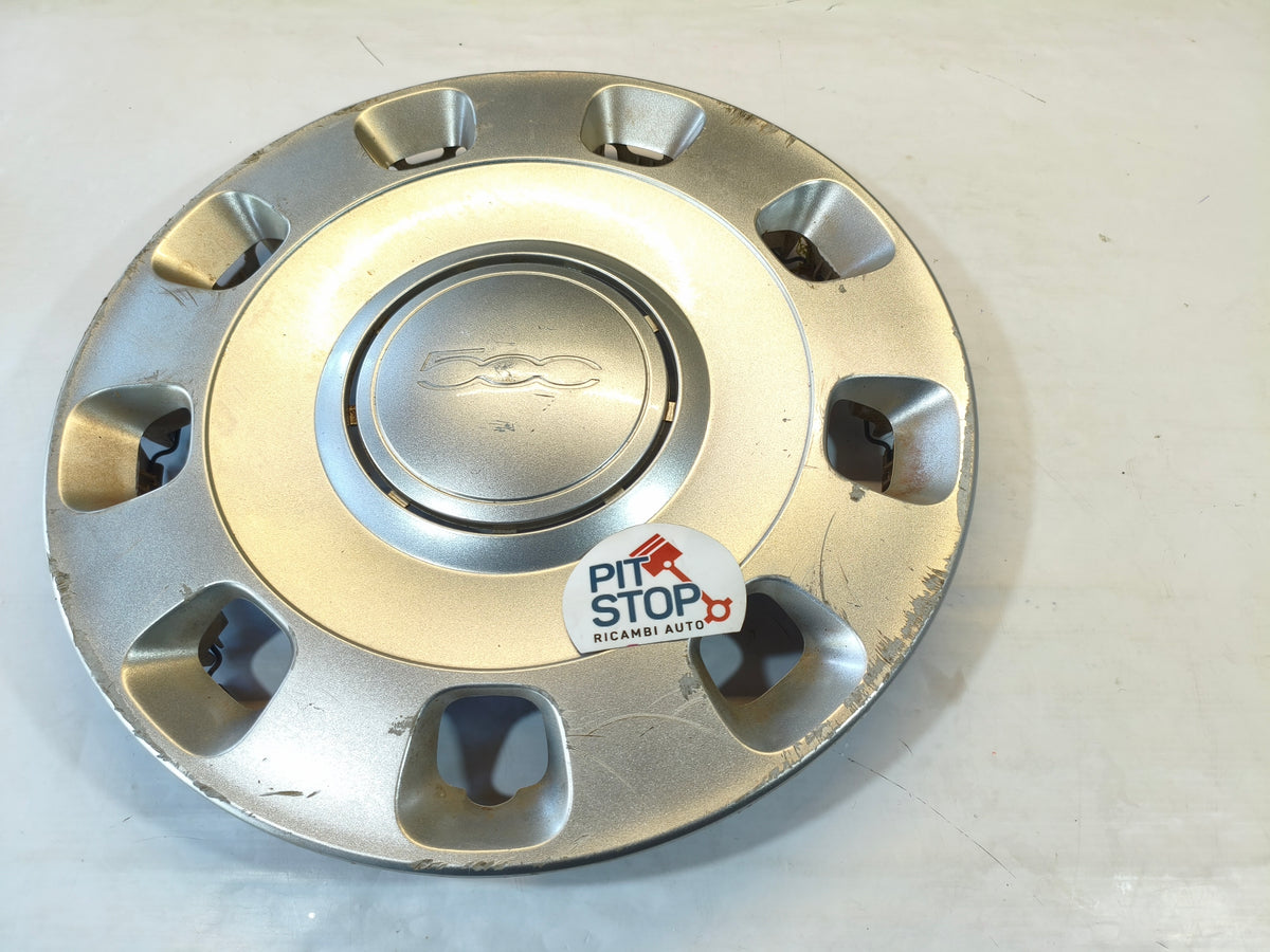 COPPETTA COPRIRUOTA COPRICERCHIO FIAT 500 R14 2007-2014 12G