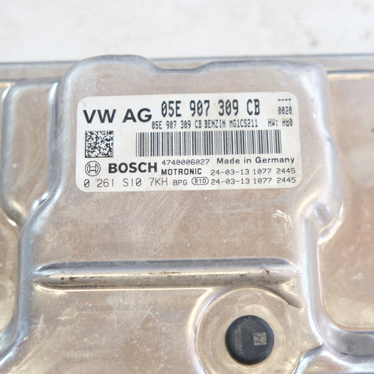 0261S107KH 05e907309cb CENTRALINA MOTORE ECU AUDI Q2 1.5 TFSI 2016> 12S