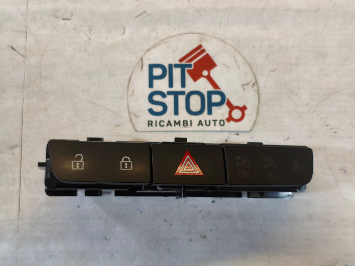 13324594 PULSANTIERA QUATTRO FRECCE EMERGENZA OPEL INSIGNA A 2008-2013 10G