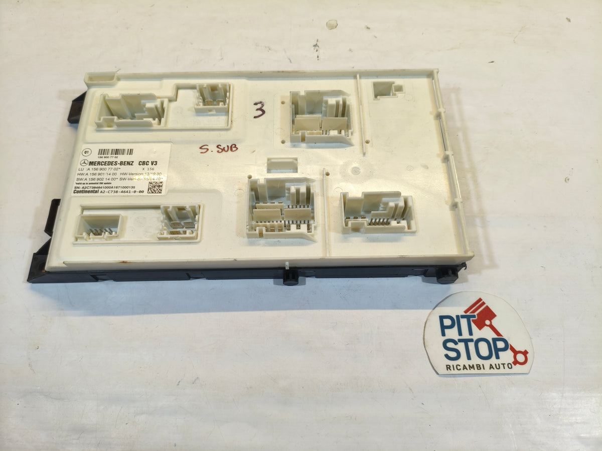 A1569007702 CENTRALINA GATEWAY BODY COMPUTER MERCEDES CLASSE A W176 2013-2019 BX45