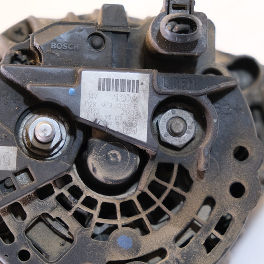 028903028E BOSCH 120A ALTERNATORE VW VOLKSWAGEN NEW BEETLE 1.9 TDI 10G