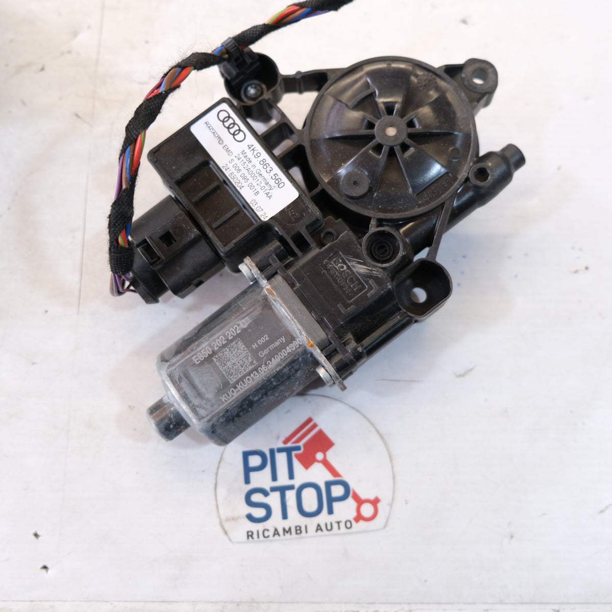 4k9863560 MOTORINO AVVOLGIMENTO CAPPELLIERA POSTERIORE AUDI A6 C8 SW 10S