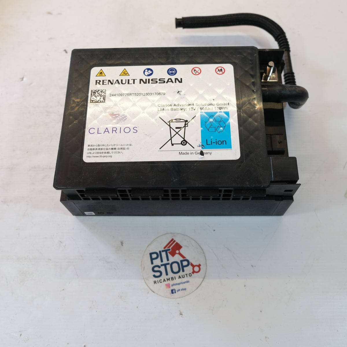 244109775r BATTERIA HYBRID RENAULT CAPTUR ARKANA 2024 12G