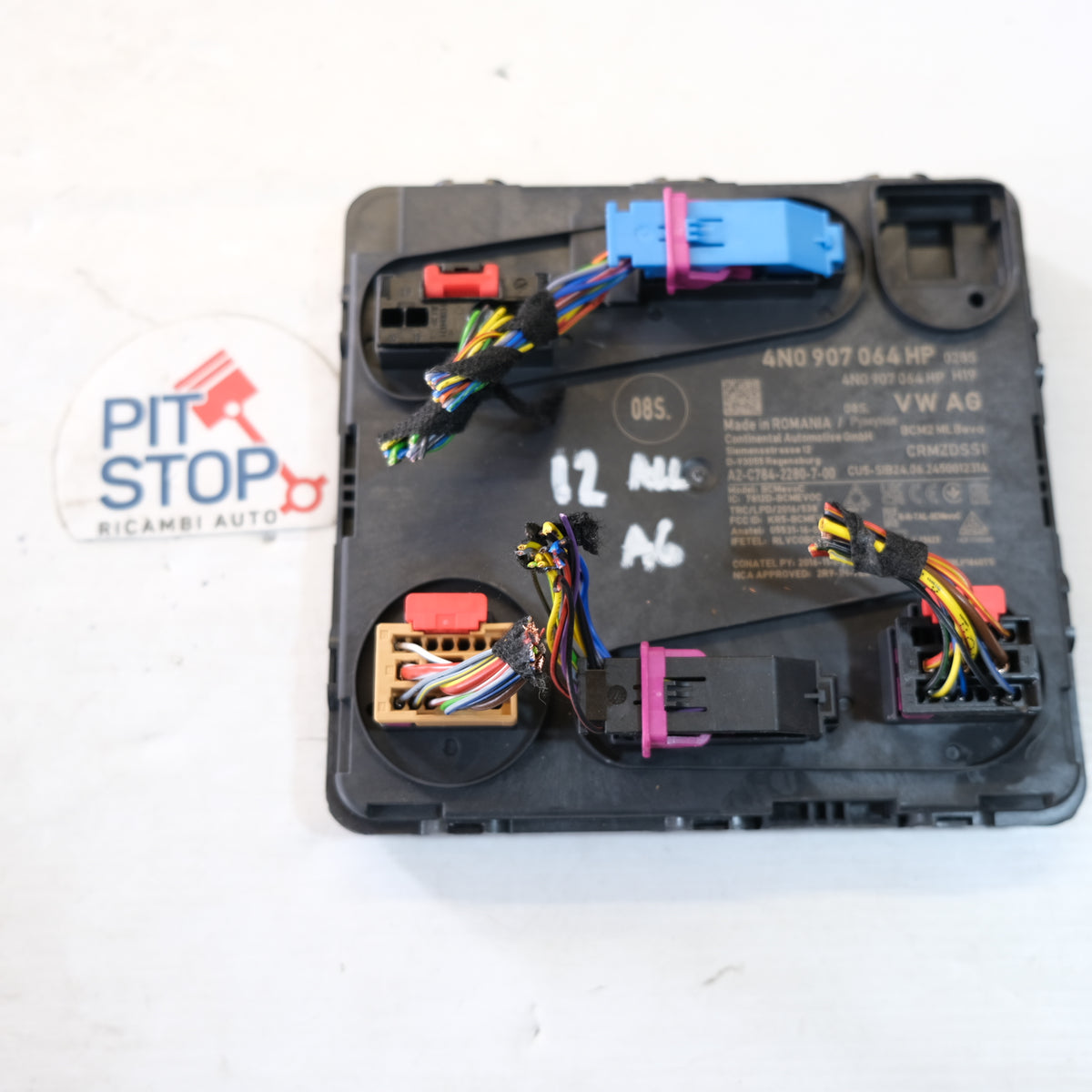 4n0907064hp CENTRALINA COMFORT AUDI A6 C8 2018> 10S12