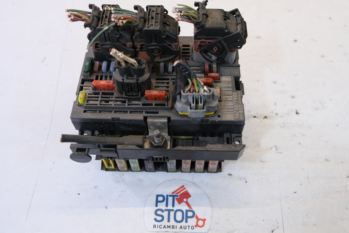 9675877980 CENTRALINA PORTA FUSIBILI CITROEN C4 PICASSO 2.0 HDI 2006/2013 12S
