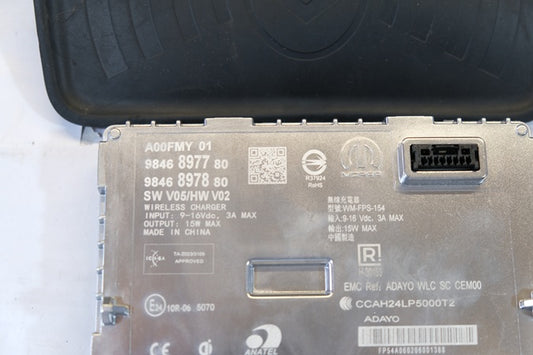 9846897780 9846897880 CENTRALINA RICARICA WIRELLES CITROEN E-C3 FRONTERA 2025> 12S