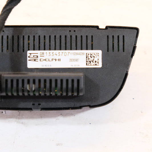 13343707 CENTRALINA COMANDO CLIMA OPEL ASTRA J MERIVA B 2011 12S