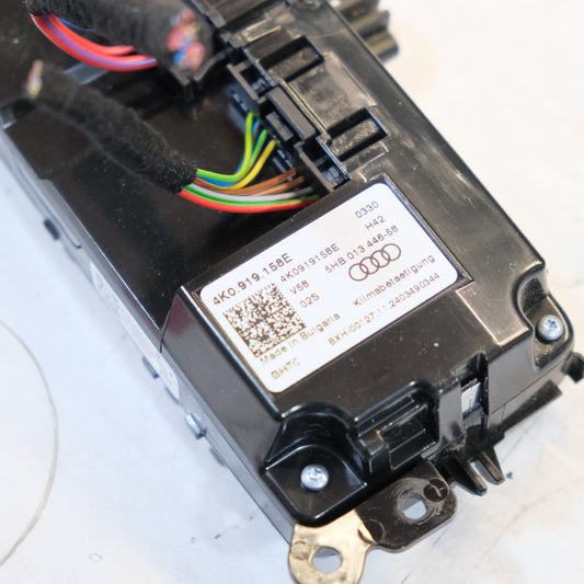 4k0919158e CENTRALINA CLIMA ARIA CONDIZIONATA POST. AUDI RS Q8 2024 10S