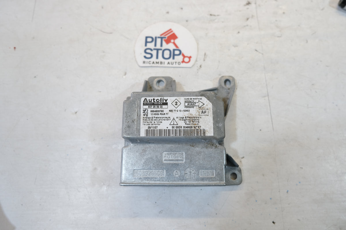 9664909780 CENTRALINA AIRBAG NO CRASH PEUGEOT 308 2008 12S