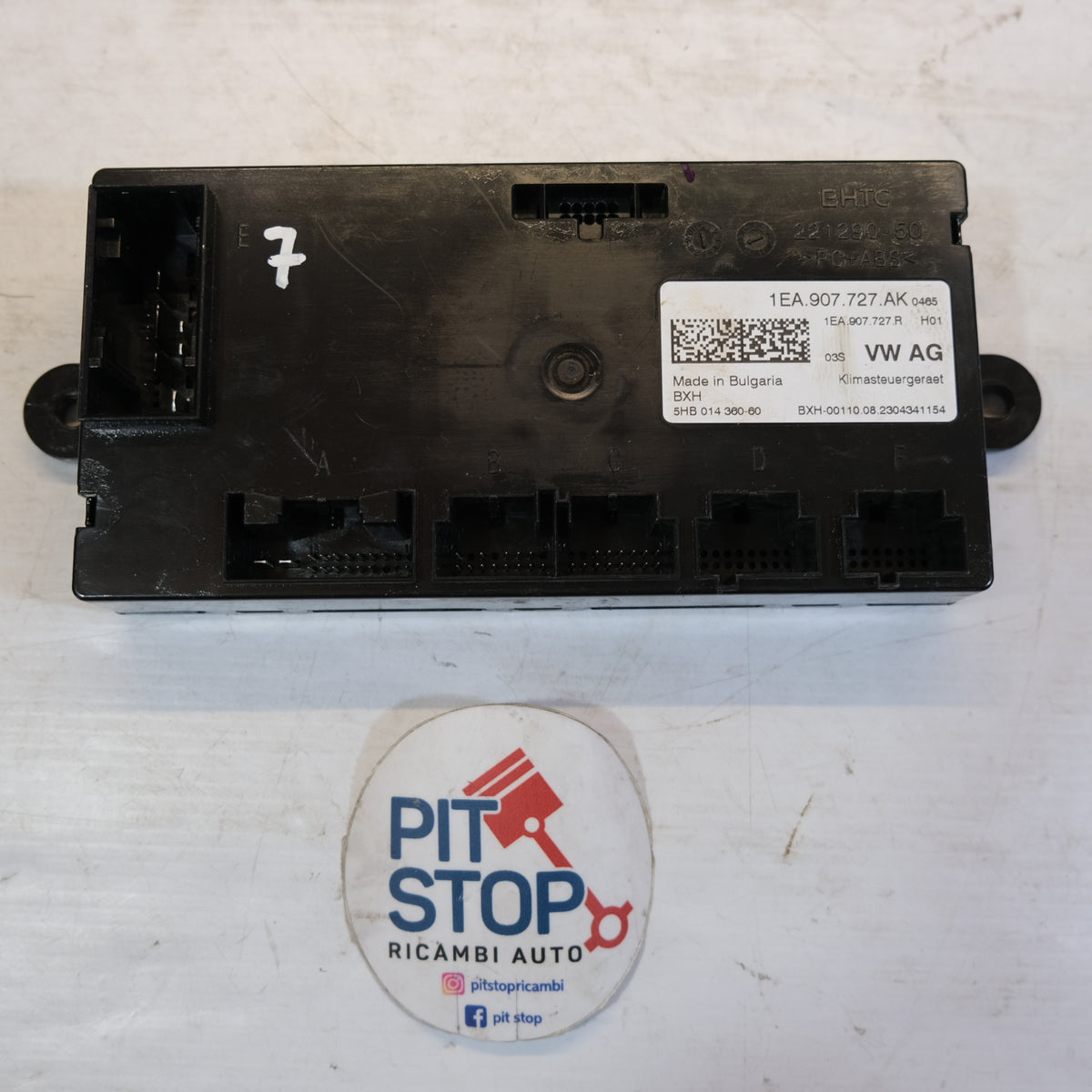 1EA907727AK CENTRALINA COMANDO CLIMA AUDI Q4 2021> 10S