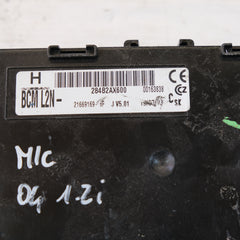 CENTRALINA BODY COMPUTER NISSAN MICRA K12 1.5 DCI 2003 284B2AX600 12S