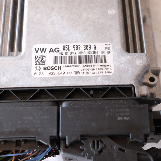 05l907309a 0281039640 CENTRALINA ECU MOTORE AUDI A4 8W 2.0 TDI 2022 12S