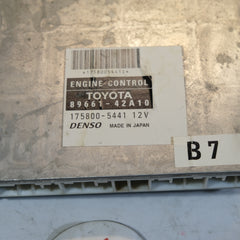 89661-42a10 CENTRALINA MOTORE TOYOTA RAV4 2.0 D4D 2005 12S