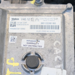 9810336180 CENTRALINA MOTORE ECU CITROEN C4 CACTUS 1.2 BENZINA 2015 12S