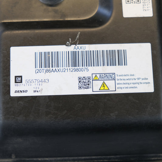 55579443 CENTRALINA MOTORE ECU OPEL Astra J 1.7 cdti A17DTR diesel (09>) 12s