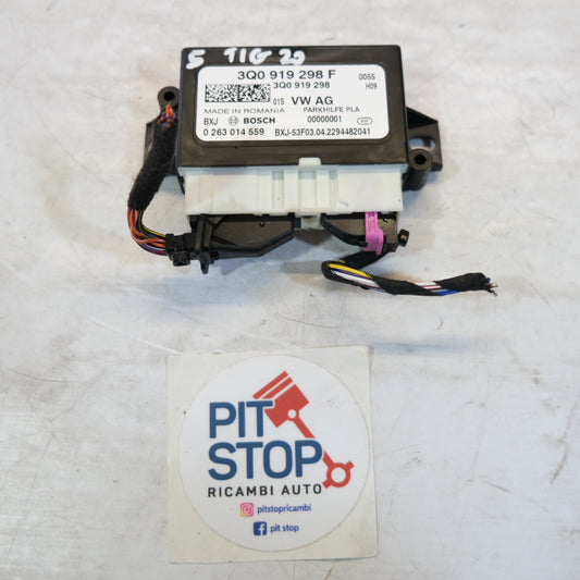 3q0919298f CENTRALINA SENSORI PARCHEGGIO PARK ASSIST VW TIGUAN 2020 10S