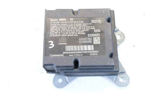 52204022 CENTRALINA AIRBAG FIAT 500 12S 3