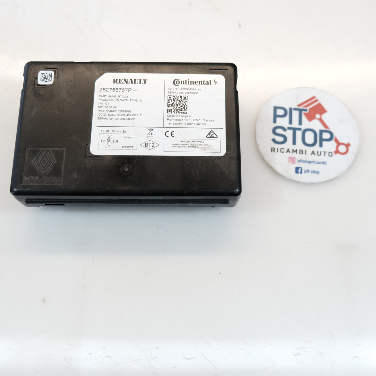 282755767r CENTRALINA NAVIGATORE RENAULT KADJAR 2015/2022 10S