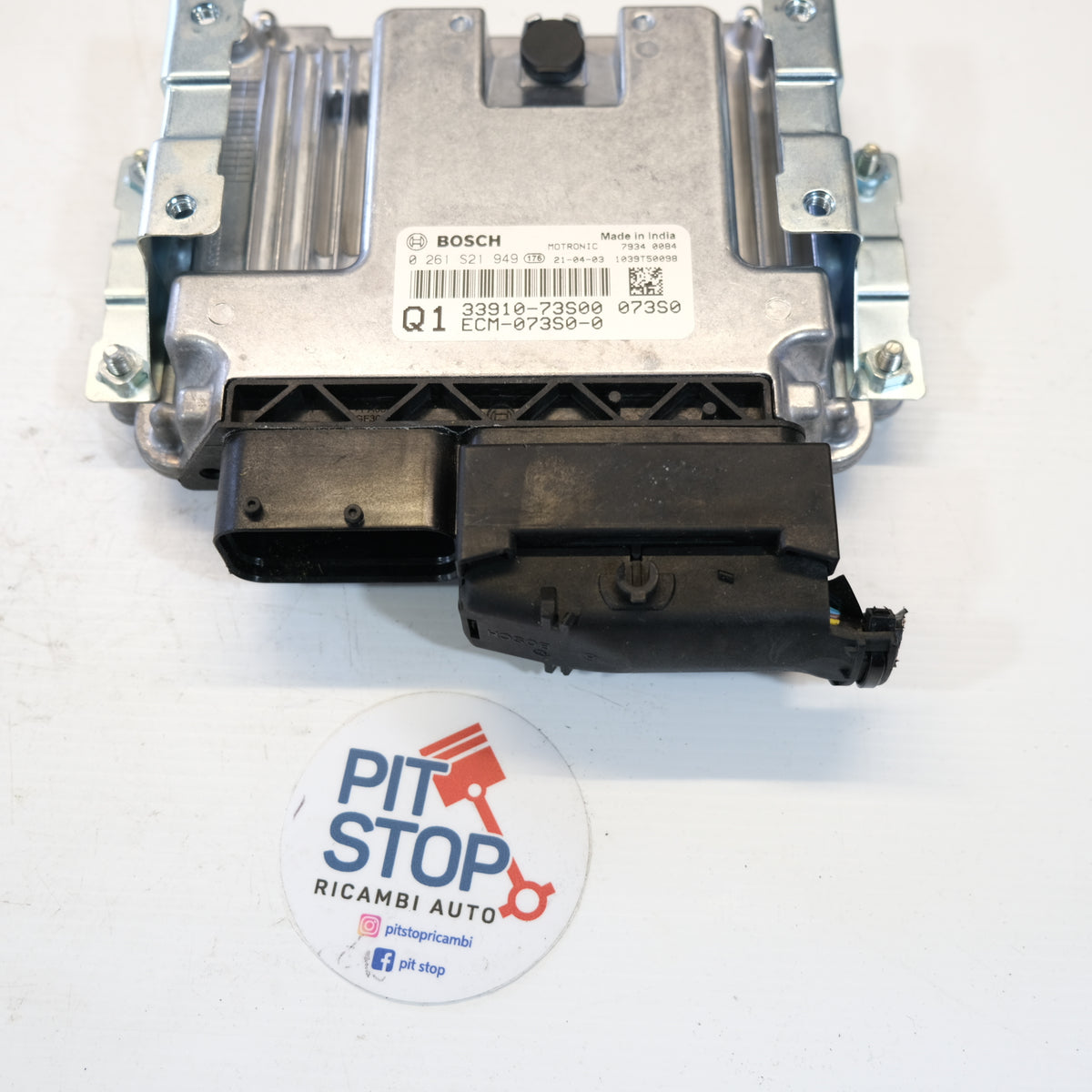 33910-73s00 0261s21949 CENTRALINA MOTORE ECU SUZUKI SWIFT 1.2 BENZ 16V 2021 12S