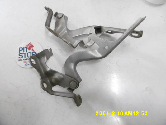 COPPIA CERNIERE COFANO ANTERIORE TOYOTA COROLLA VERSO ANNO 2005>2009 10G