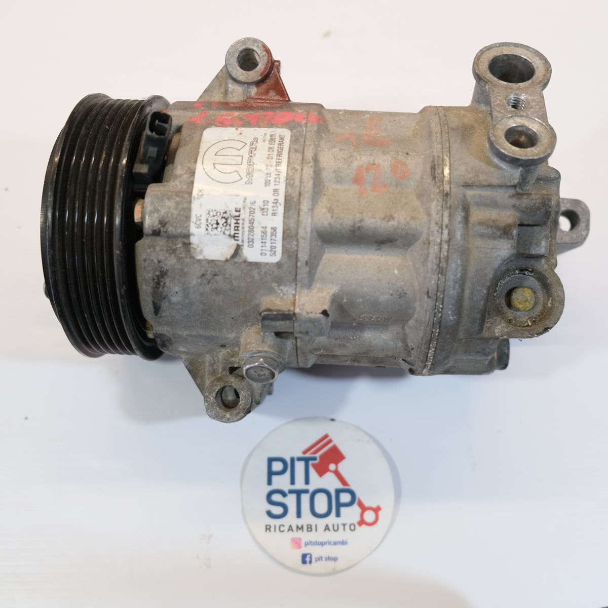 52017358 COMPRESSORE ARIA CONDIZIONATA CLIMA A/C FIAT TIPO 1.6 MJT 10g