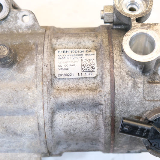 H1BH-19D629-DA COMPRESSORE CLIMATIZZATORE CLIMA A/C FORD ECOSPORT FIESTA 1.1 B