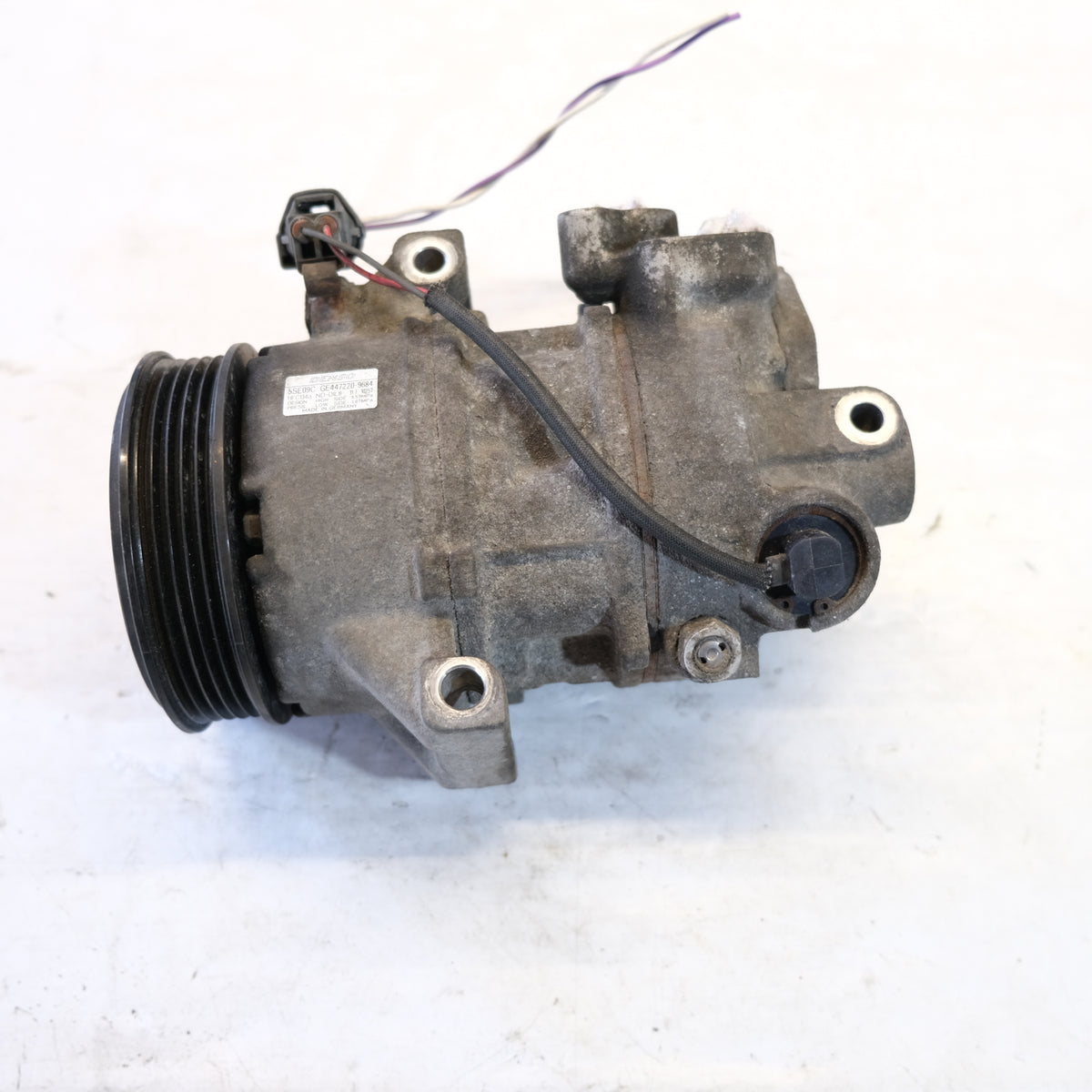 GE447220-9684 COMPRESSORE ARIA CONDIZIONATA CLIMA A/C SMART Forfour 1° Serie 10g