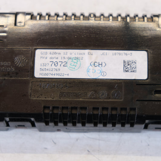 13277072 DISPLAY MULTIFUNZIONE OPEL ZAFIRA C 2012 12S