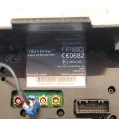 pz49yz0330 P23445887 DISPLAY MULTIFUNZIONE LEXUS CT 200H 2011> 12S