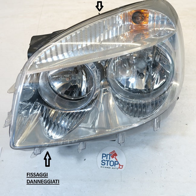 43690999 FARO SX FANALE PROIETTORE SINISTRO FIAT DOBLO' 2006 12G