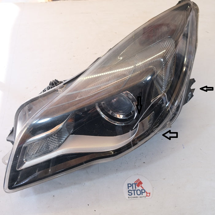 13409894 FARO SX FANALE SINISTRO PROIETTORE OPEL INSIGNIA 2012 10G