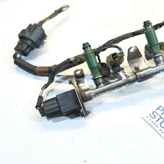 1X43ab INIETTORE INIETTORI RAMPA JAGUAR X-TYPE 2.5 XB 2004 12S