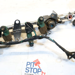 1X43ab INIETTORE INIETTORI RAMPA JAGUAR X-TYPE 2.5 XB 2004 12S