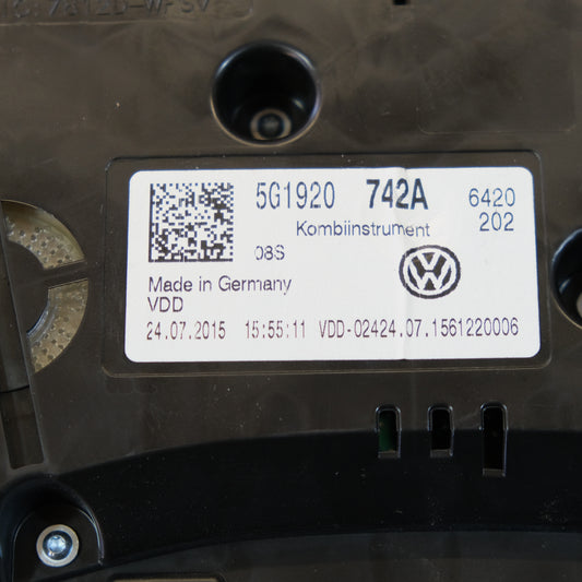 04e907309e KIT CENTRALINA ECU MOTORE VW GOLF 7 1.4 TGI 2015 BX60