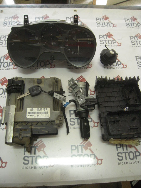 0281011950 ENGINE CONTROL UNIT KIT SEAT ALTEA BERLINA 2004 2 113117